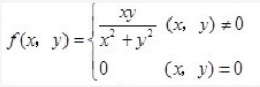 函数f (x, y) 在点Po (xo， yo) 处有一阶偏导数是函数在该点连续的（）。