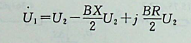 在下图系统中，已知220kV线路的参数为R= 31.5Ω，X=58. 5Ω，B/2=2.168×10^（-4）S，线路始端母线电压为223∠0°kV，线路末端电压为（）。