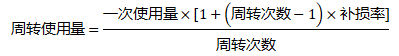 某混凝土结构施工采用木模板。一次净用量为200㎡，模板现场制作安装不可避免的损耗率为3%，模板可周转使用5次，每次补损率为5%，该模板周转使用量为（  ）㎡。