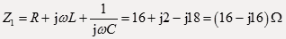 图示电路中，u（t）=20+40cosωt+14.1cos（3ωt+60）V，R=16Ω，ωL=2Ω，，电路中的有功功率P为（）。