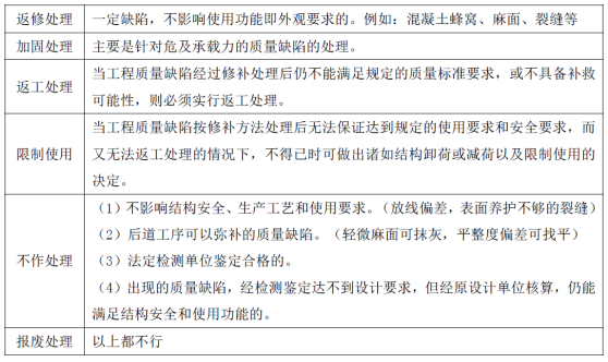 某公路桥梁工程预应力按规定张拉系数为1.3，而实际仅为0.8，属严重的质量缺陷，也无法返修，则可以采用的施工质量问题的处理基本方法是（）。