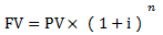 用复利计算第n期终值的公式为（ ）。