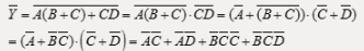 函数Y=A (B+C) +CD的反函数为（）。