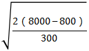 某设备目前的实际价值为8000元，预计残值800元，第一年设备运行成本600元，每年设备的劣化增量是均等的，年劣化值为300元，则该设备的经济寿命是（ ）。