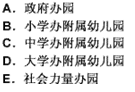 我国幼儿教育事业发展的一个重要原则是“两条腿走路”方针，一条腿是政府办园，另一条腿是（　）。